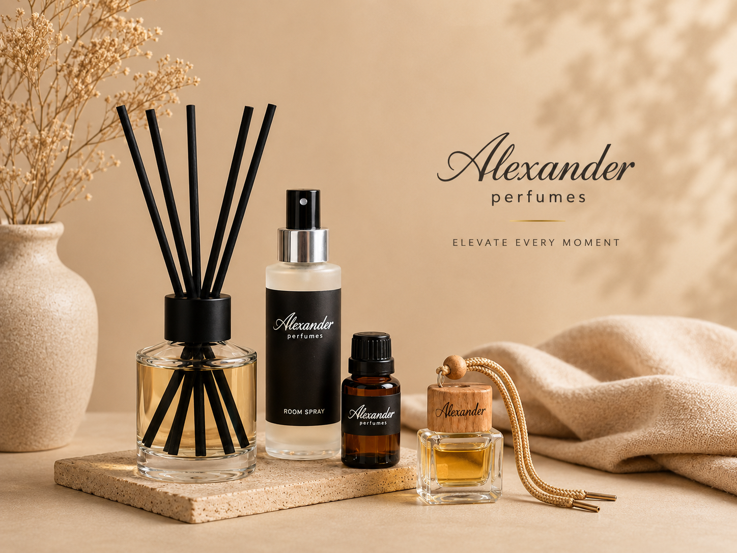 Αρωματικό χώρου με στικς και refill Alexander Perfumes